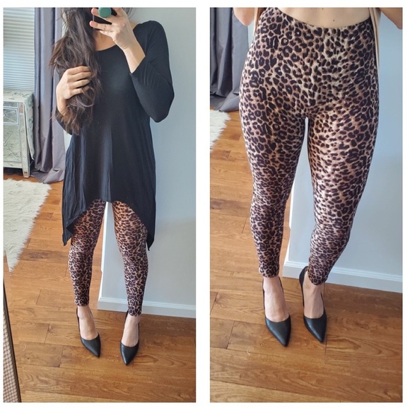❤️SALE❤️ butter soft Animal print leggings - Picture 6 of 9
